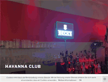 Tablet Screenshot of havanna-club-leipzig.de